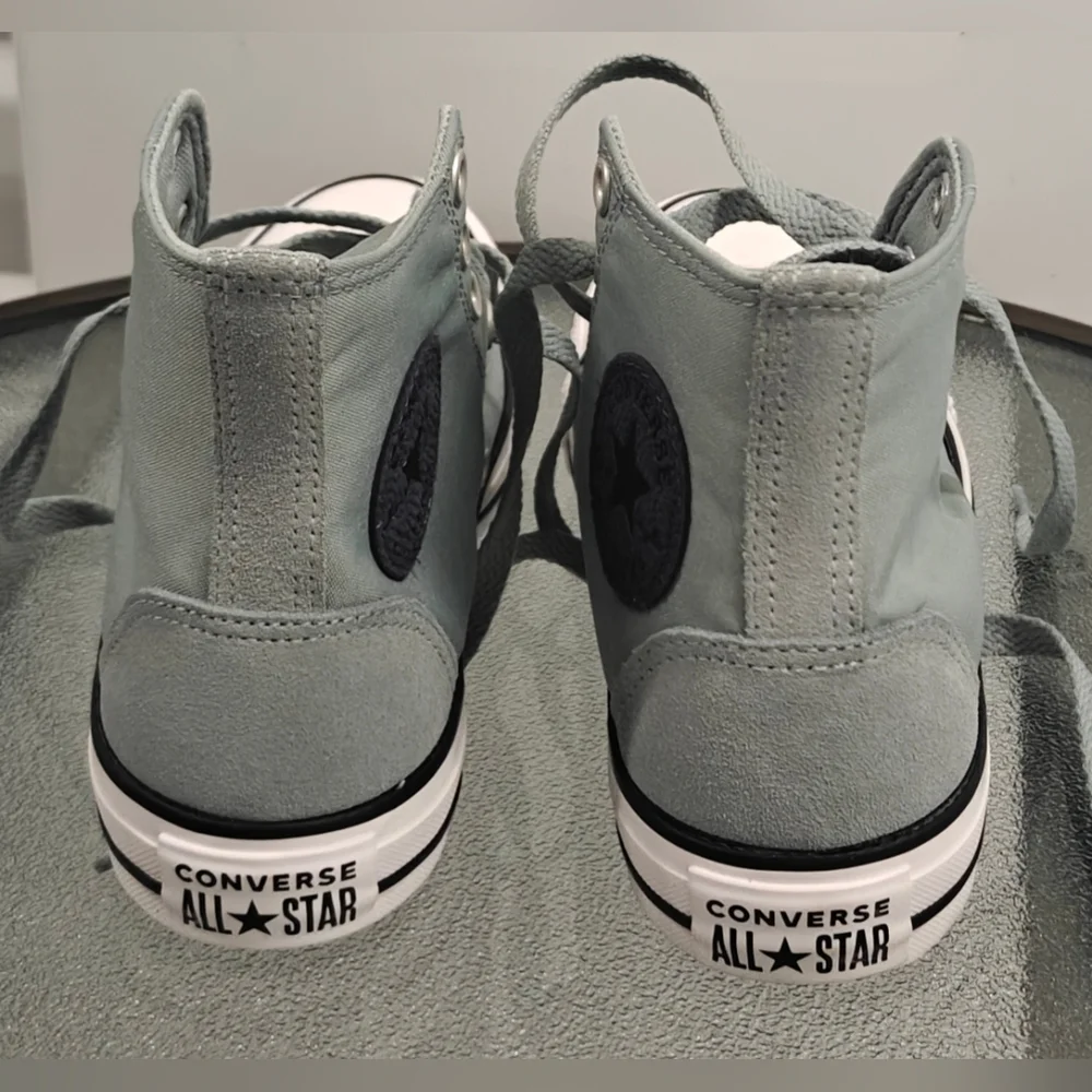 Converse Women's Chuck Taylor All Star Oil Slick Toe Cap Hi-Top Trainers Size7,5 - Picture 9 of 10